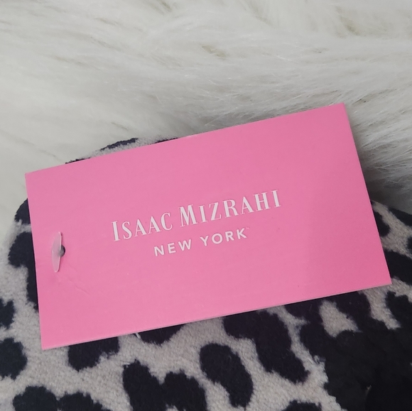 Isaac Mizrahi Leopard Print House Slippers (Medium) - Picture 5 of 11